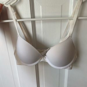 white push up bra